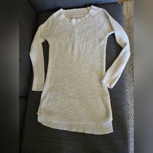 💫Lou & Grey Ann Taylor Loft Knit Sweater Tunic M💫beach Cottage Lightweight